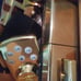 Kwikset keyless deadbolt. Brass