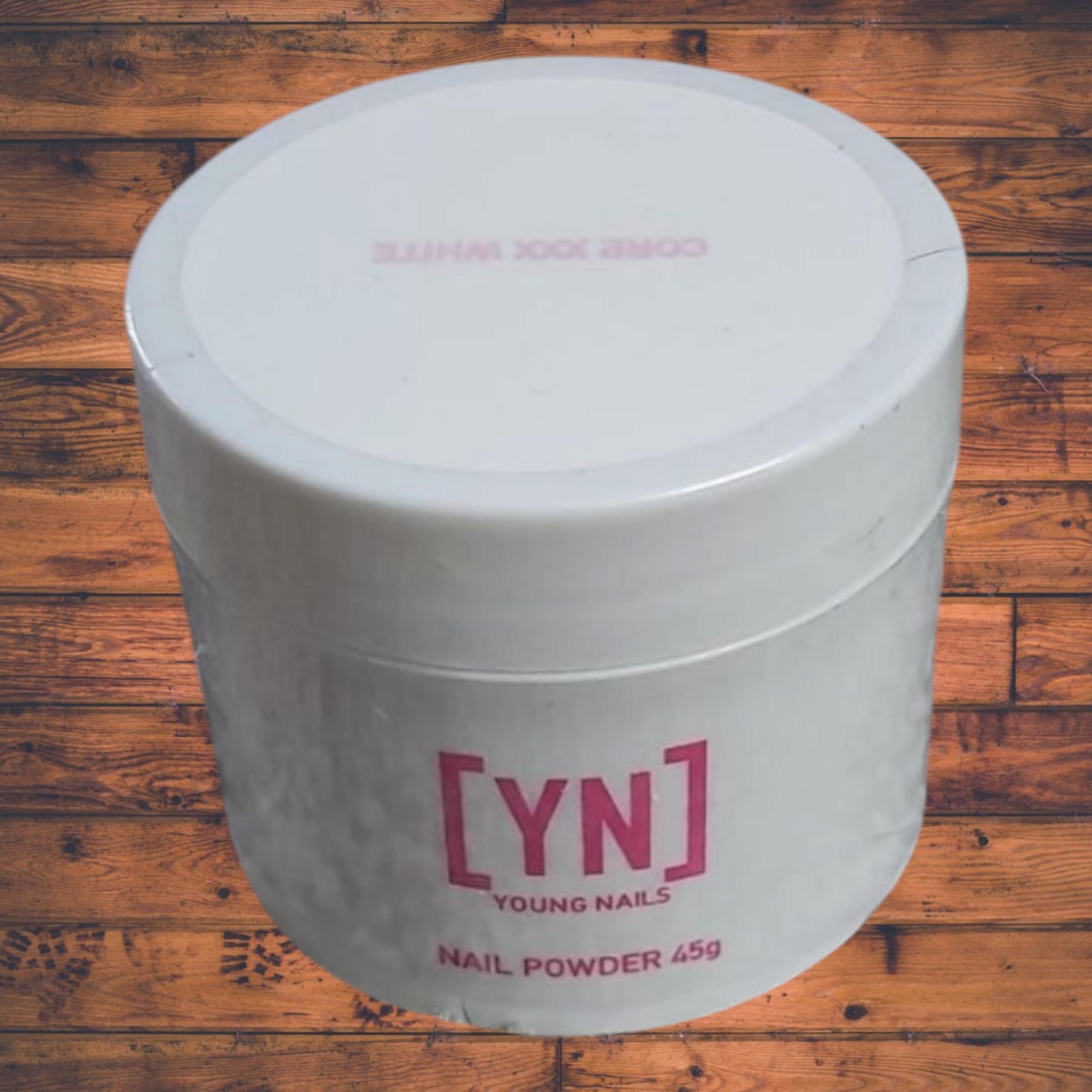 Young nails acrylic nail powder fake nails core xxx white