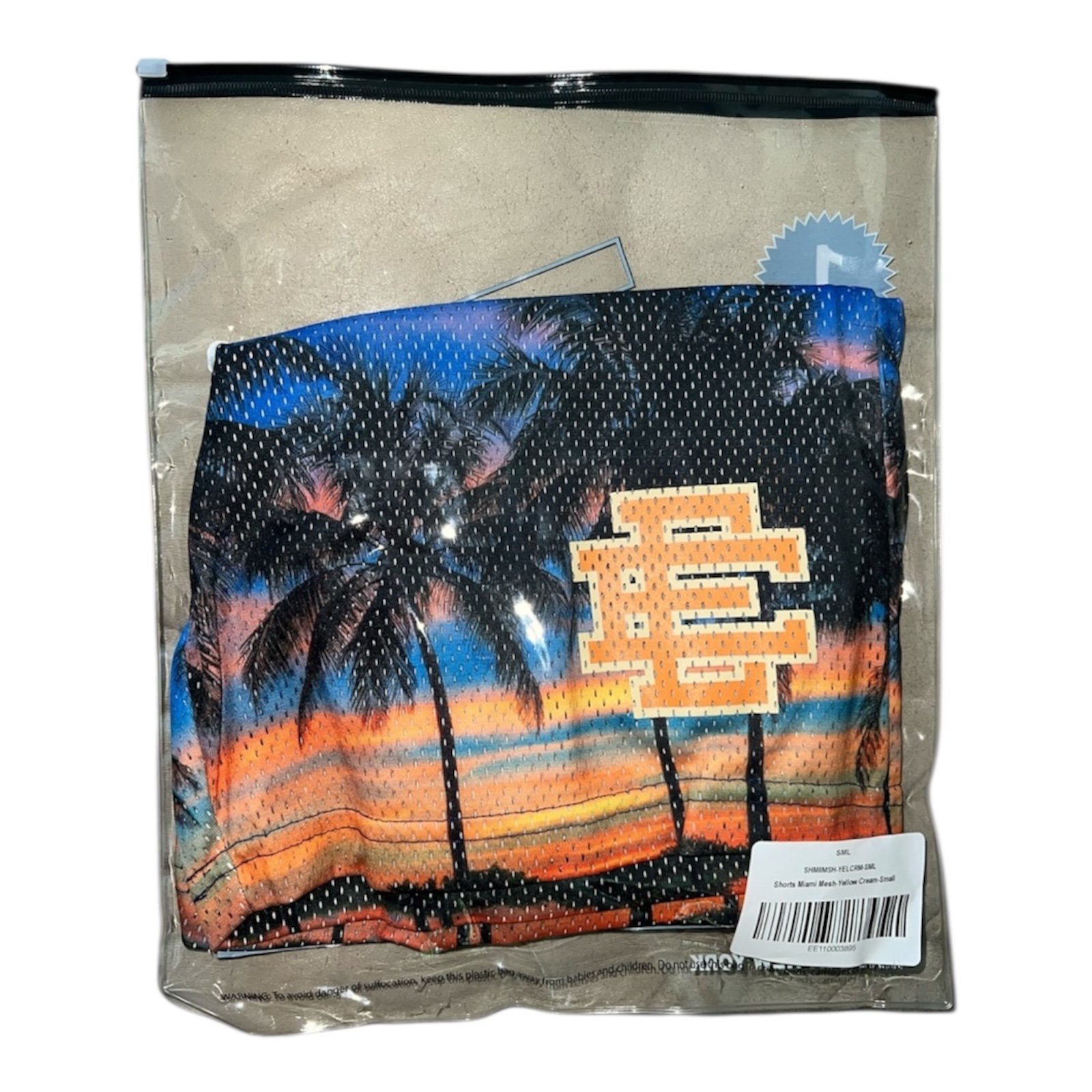 Eric Emanuel Miami Design District Exclusive Shorts 100% AUTHENTIC NEW limited