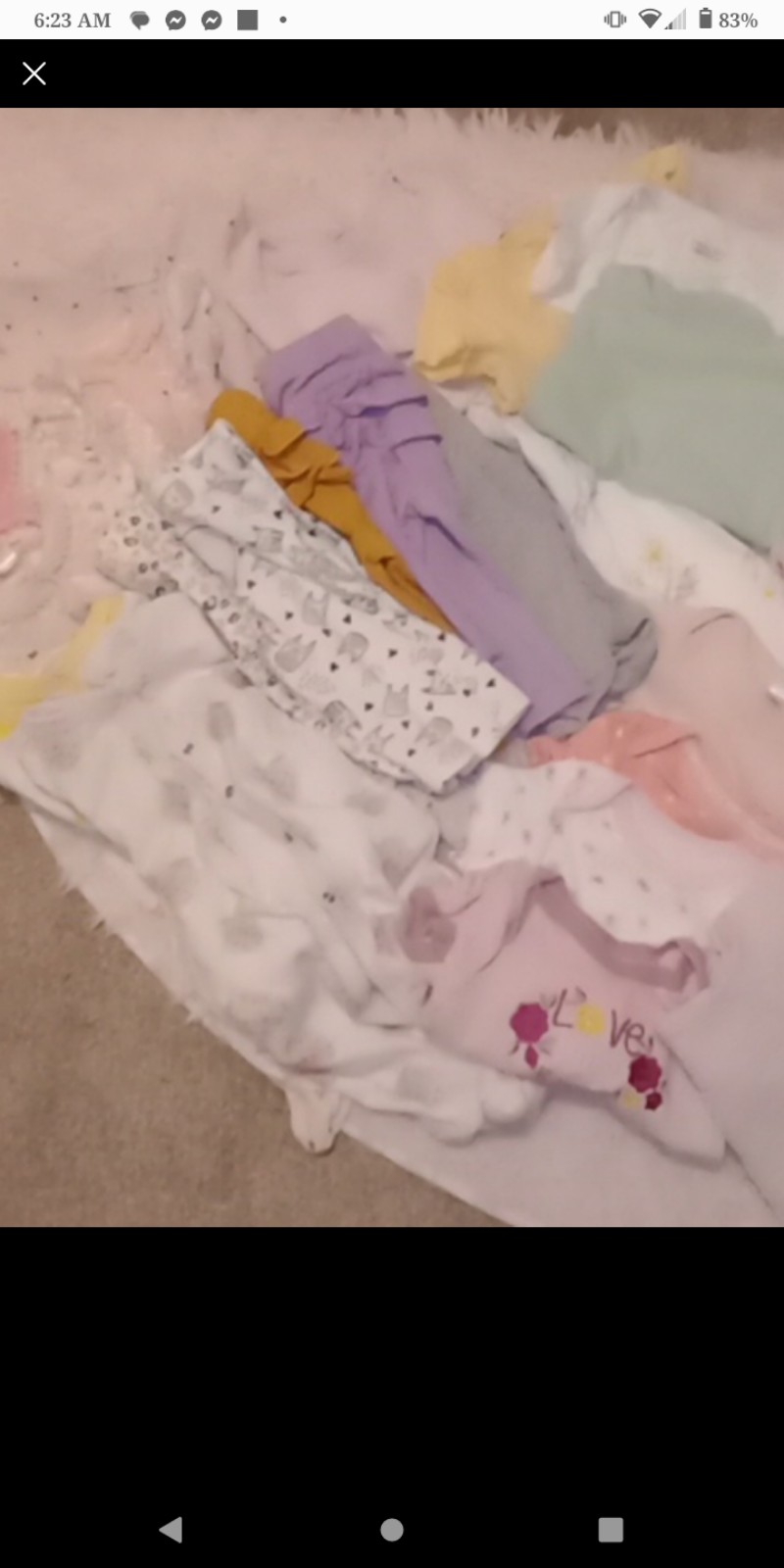 Baby girl clothing bundle