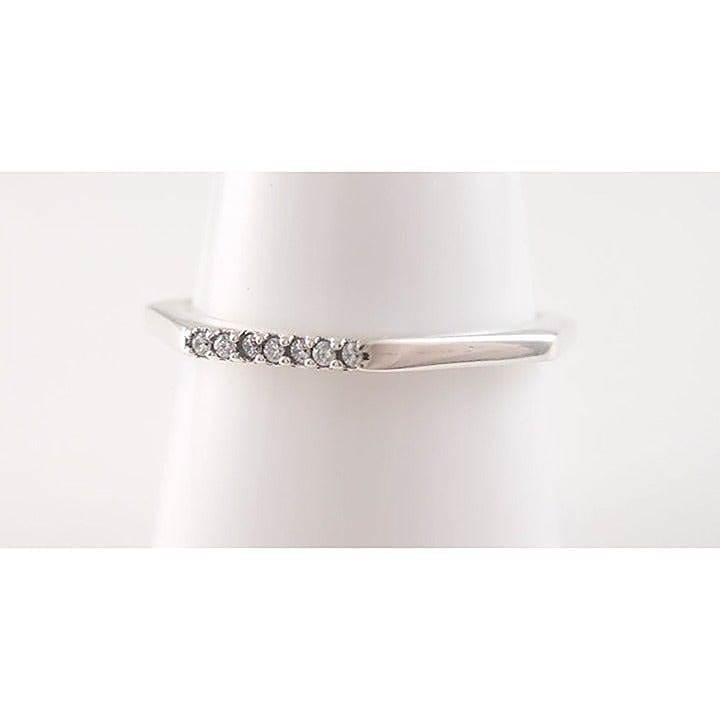 MULTIFACETED Authentic PANDORA Silver S925 ALE Ring Sz 9 198343CZ-60 NEW