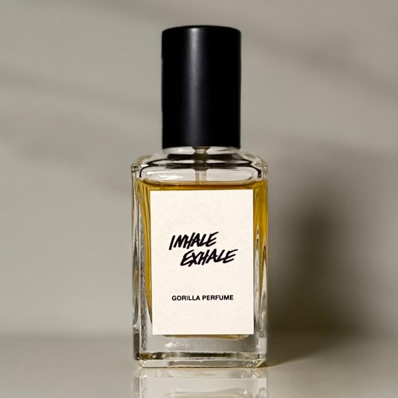 LUSH UK 30ml INHALE EXHALE (BREATH OF GOD) GORILLA PERFUME