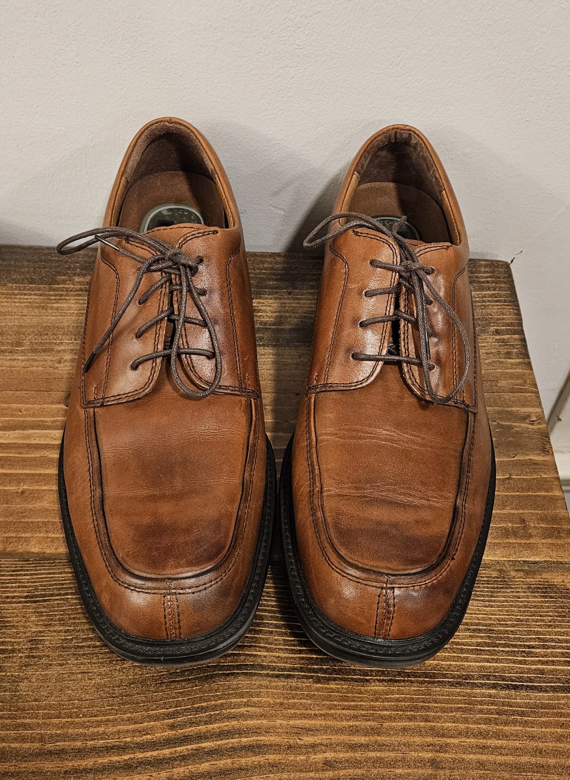 Florsheim DM2 Comfortech Leather Oxford Dress Shoes Men’s 10.5M Brown