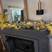 NEW 5.9FT Christmas Garland Decorations,Luxury Christmas Gold Garland for Mantle
