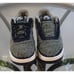 NIKE AIR FORCE 1 SHEARLING OLIVE CANVAS-CRIMSON SIZE 5.5Y [AV6673-300]