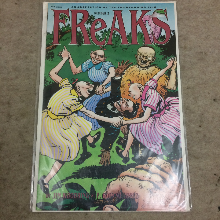 Freaks Number 2 Comic Book