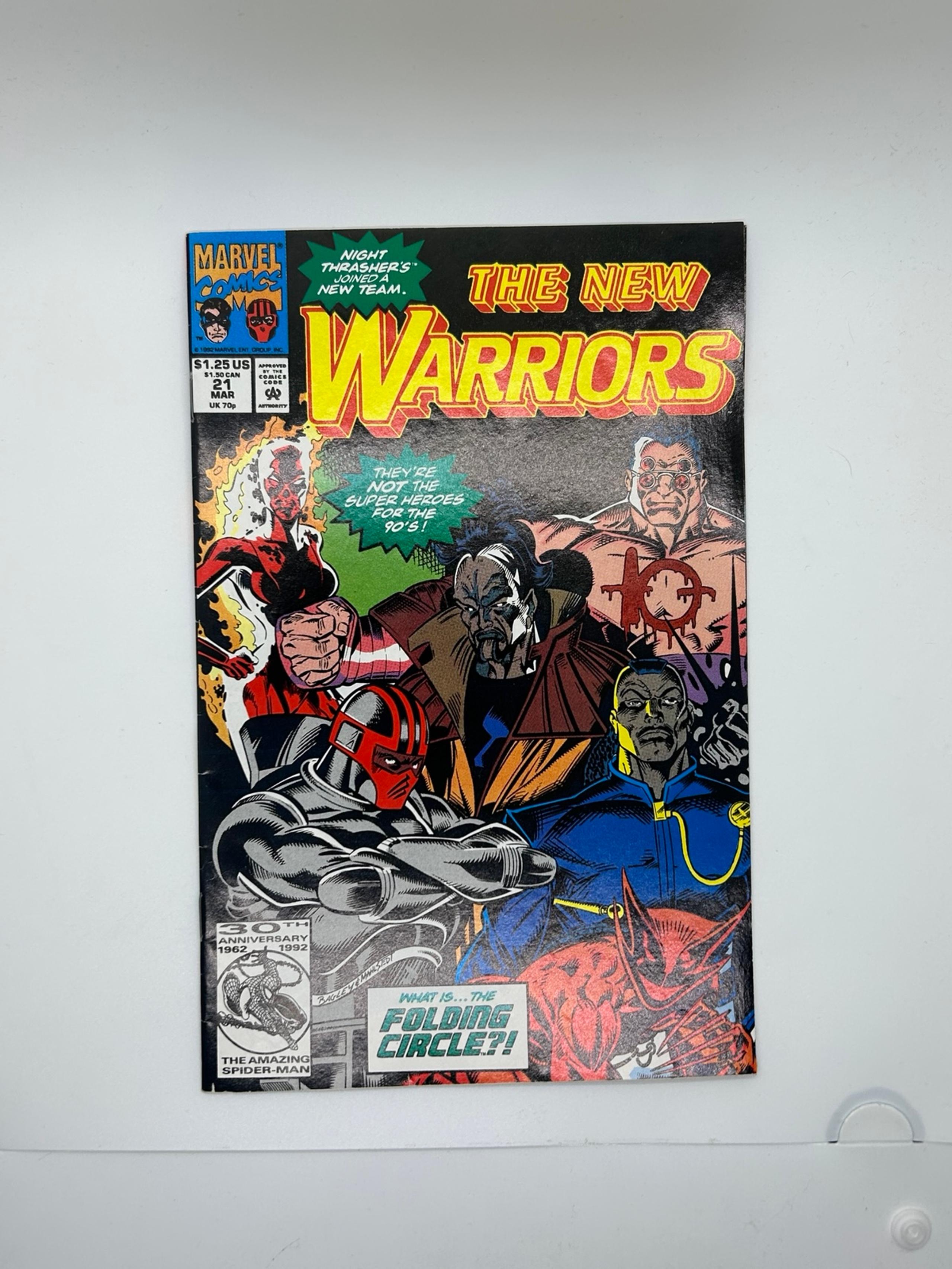 The New Warriors #21 - Mar 1992