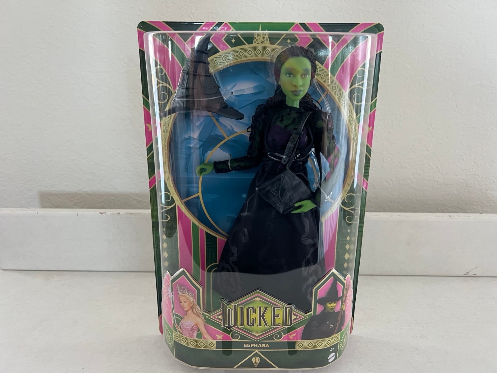 Wicked Elphaba Ozdust Ball Doll w/ URL Misprint