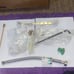 Moen Voss Brushed Gold Two-Handle 8 in. Widespread Bathroom Faucet Trim Kit, Val