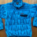 Patagonia Mens Synchilla Snap-t Pullover Aztec Tribal Fishbone Small