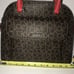 Calvin Klein Bag Signature Dome Satchel Crossbody Purse Size Preown