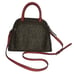 Calvin Klein Bag Signature Dome Satchel Crossbody Purse Size Preown