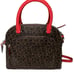 Calvin Klein Bag Signature Dome Satchel Crossbody Purse Size Preown