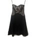 White House Black Market Dress Women's 2 Whimsygoth Coquette Edgy Black Lace