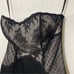 White House Black Market Dress Women's 2 Whimsygoth Coquette Edgy Black Lace