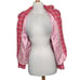 Zelda Women’s 6 Textured Blazer Pink Orange Cream Tweed Careerwear Colorful