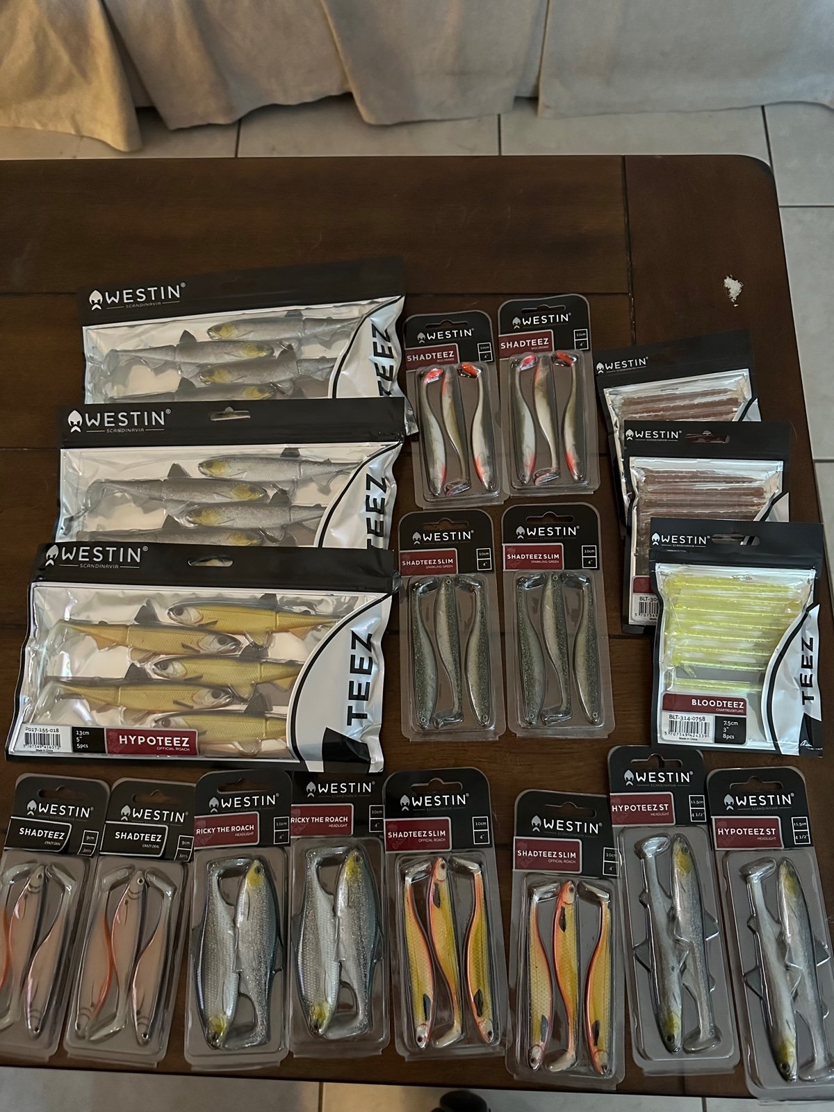 Westin fishing plastics