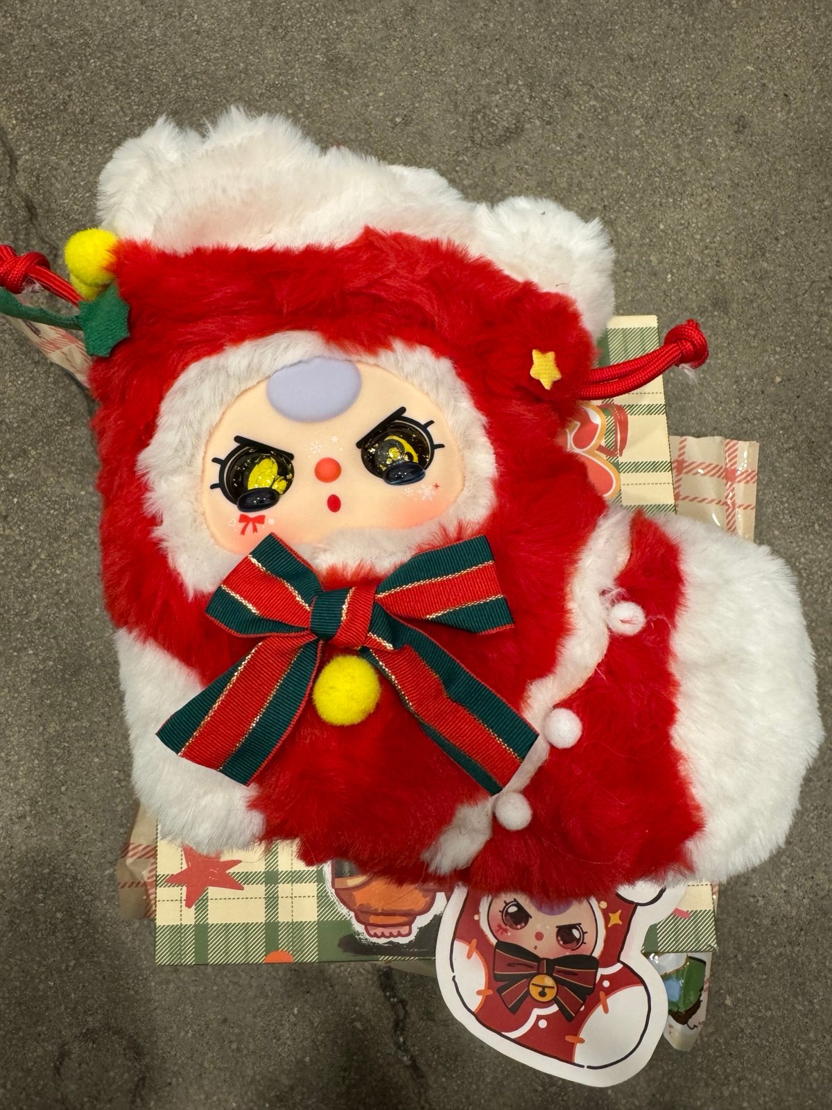 Baby Three Christmas Party Series Plush-Doll ( mini version 100 % ) small Secret