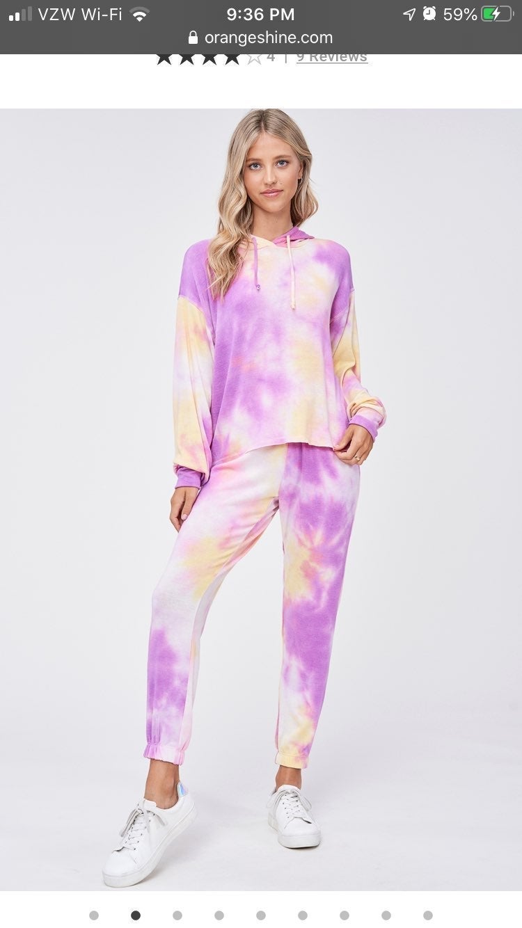 Playboy pink tie dye joggers hotsell