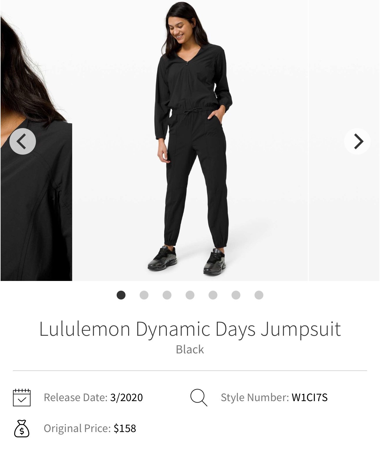 Lululemon | Dynamic days jumpsuit