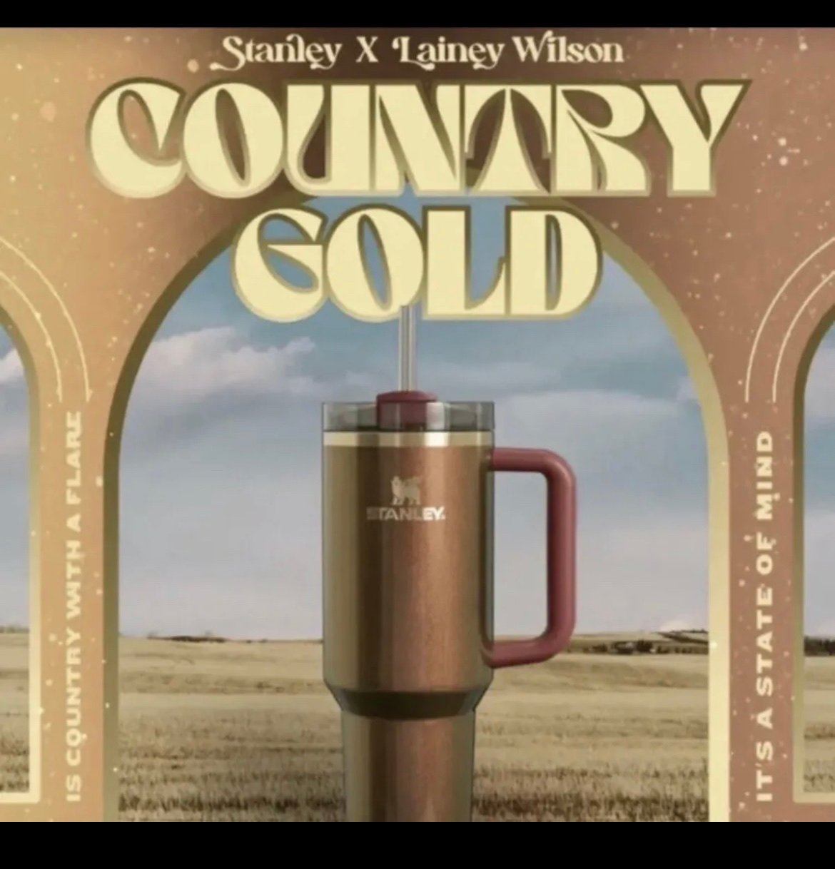 Stanley x Lainey Wilson Limited Edition H2.0 FlowState Tumbler 40 Oz