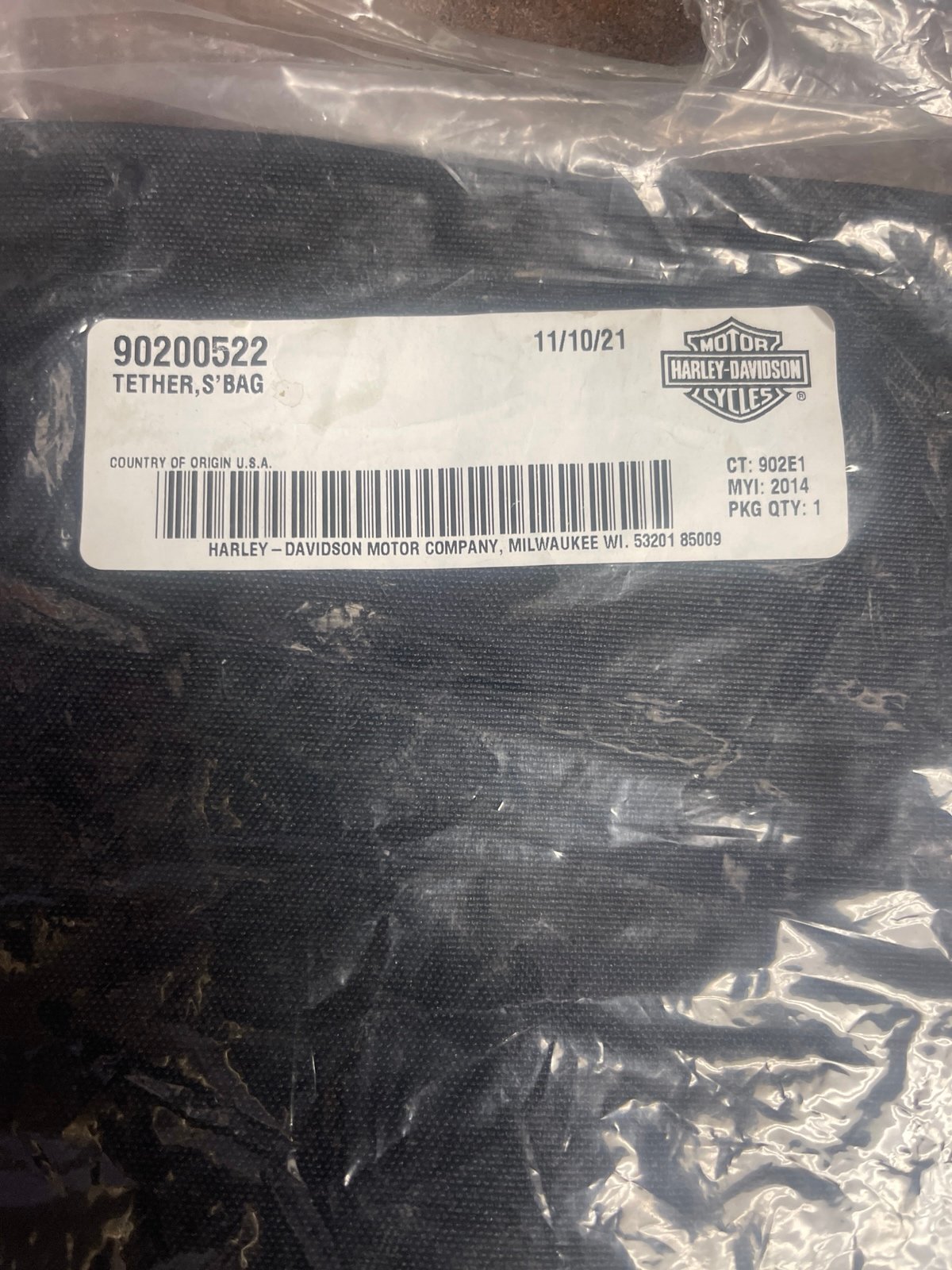 Harley Davidson Tether,s Bag