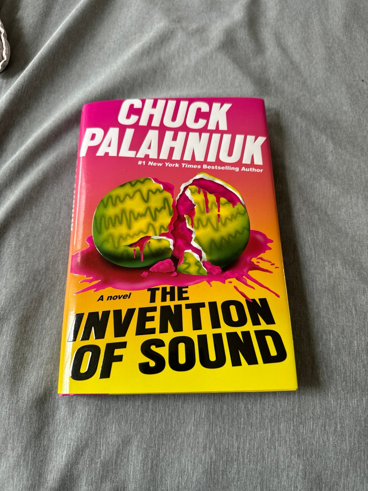 Signed The Invention of Sound by Chuck Palahniuk