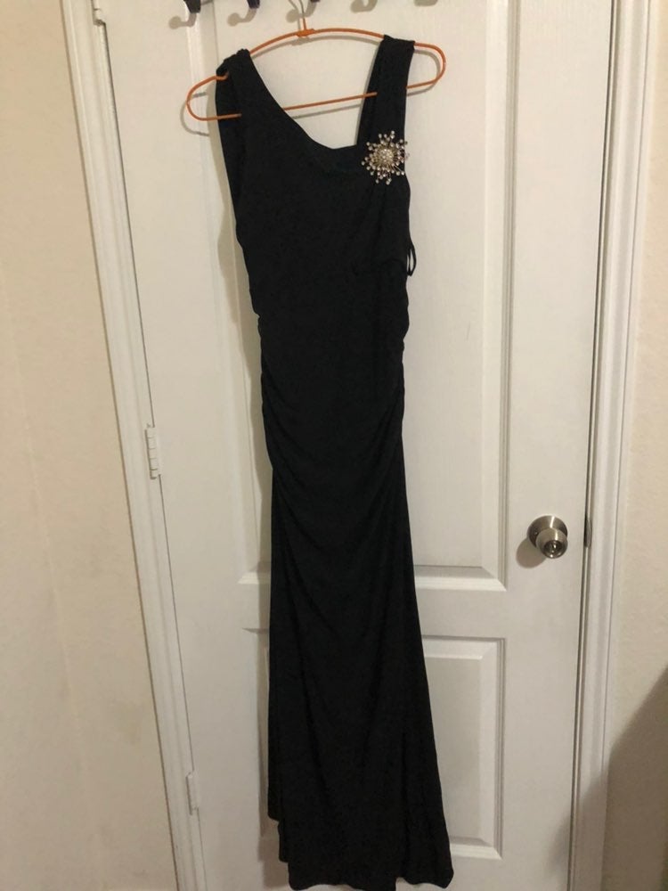 Black Large Evening dress
