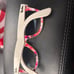 Ray Ban wayfarer Vibrant Pink and White Sunglasses