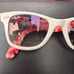 Ray Ban wayfarer Vibrant Pink and White Sunglasses