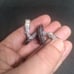 Vintage Sterling silver Finnish designer Karl laine brutalist cufflinks
