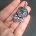 Vintage Sterling silver Finnish designer Karl laine brutalist cufflinks