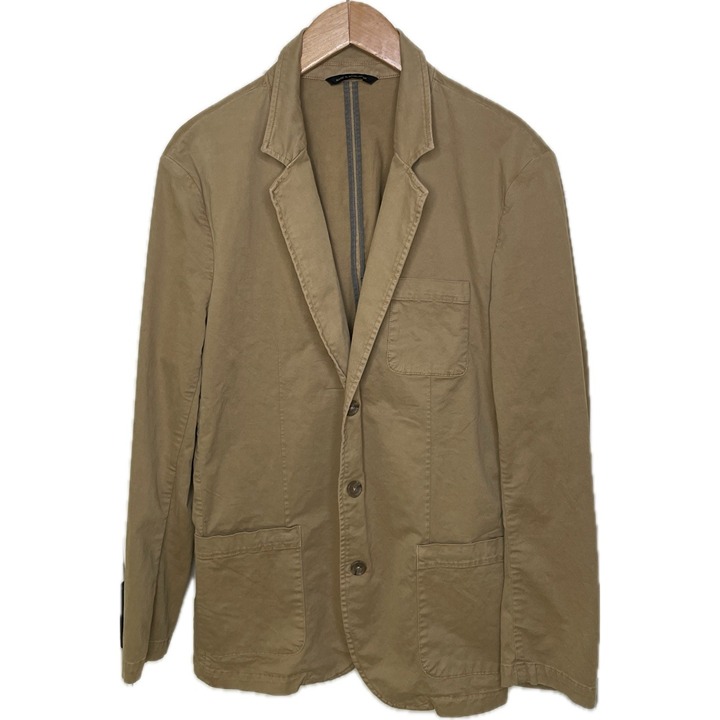 Banana Republic Blazer Mens 46 XL Slim Fit Khaki Cotton Sport Jacket