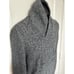 American Rag Men's Medium Sweater Shawl Collar Gray 100% Cotton Cozy