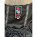 JOHNNY WAS Los Angeles Black Tunic Dress Embroidered S Small Coverup Beach