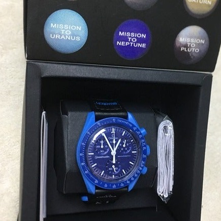 swatch x Omega moonswatch mission to neptune