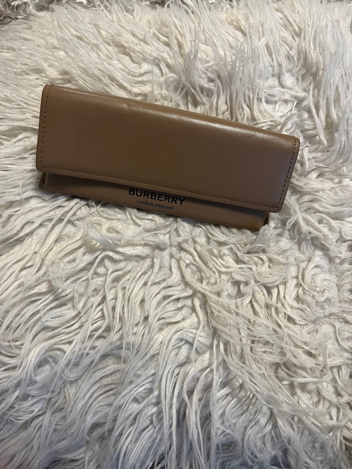 Burberry glasses case