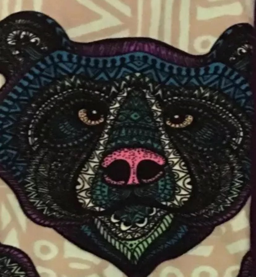 OS LLR Vintage Mosaic Bears NWT