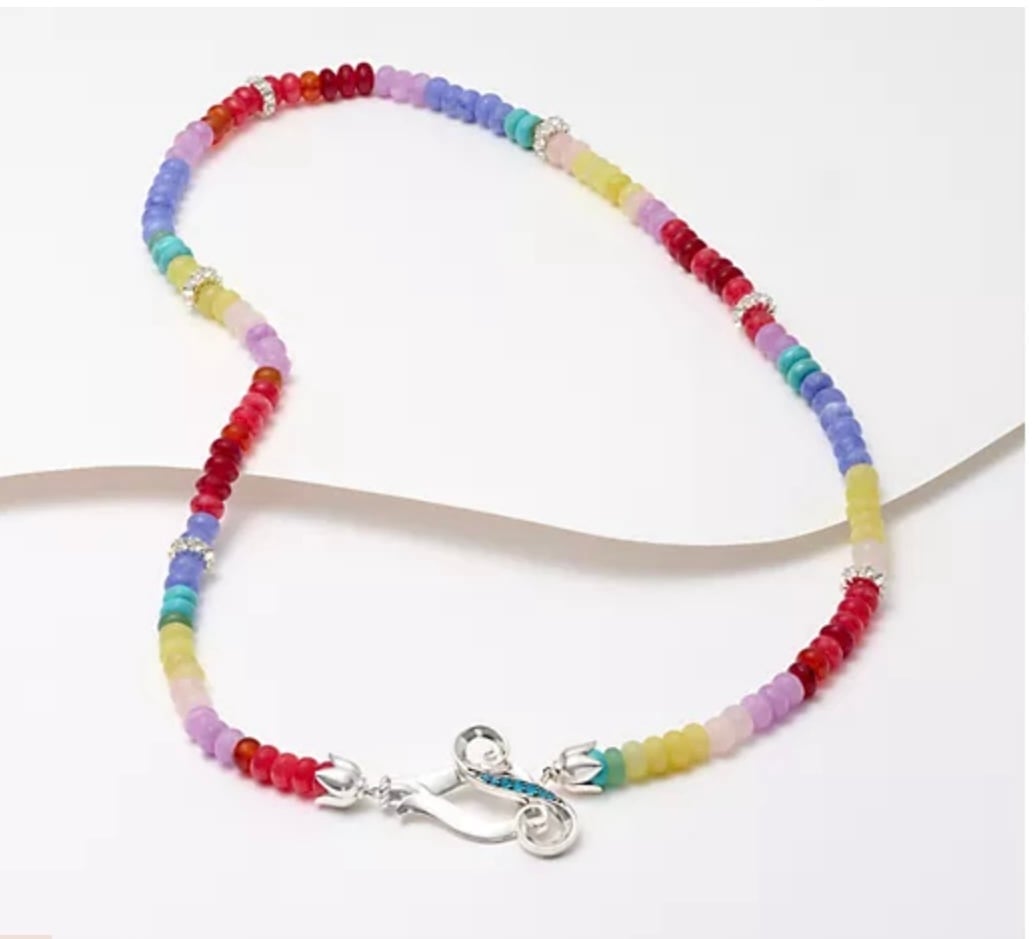 Third Person Creative Soul beaded Gemstone Neckace