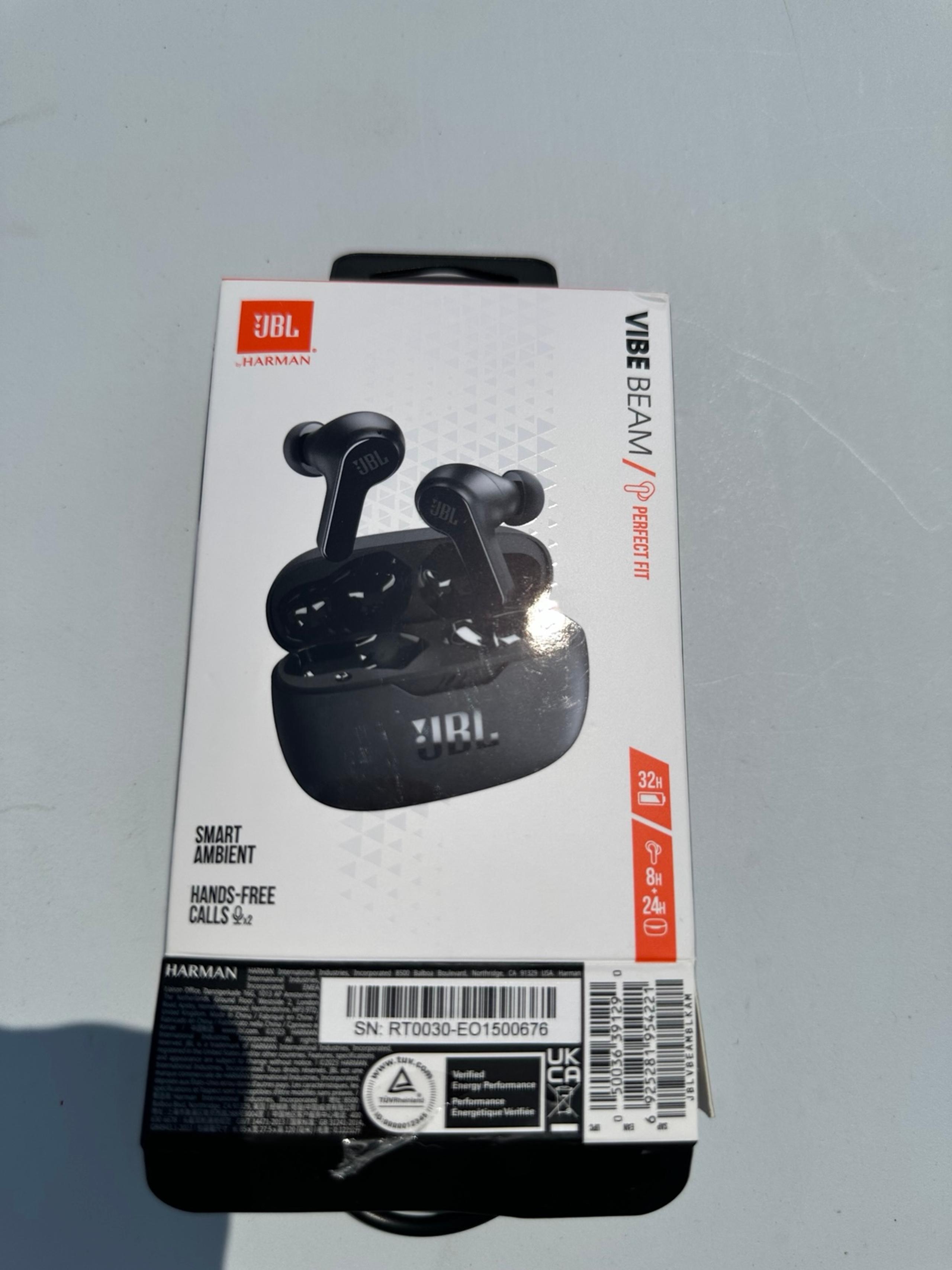 JBL Vibe Beam True Wireless Bluetooth Earbuds