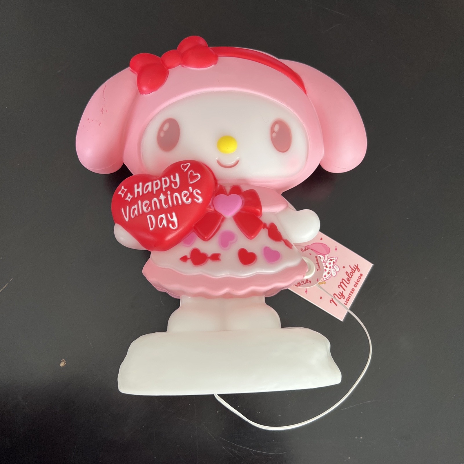 New My Melody Happy Valentines Day Lighted Decor 12 In Tall