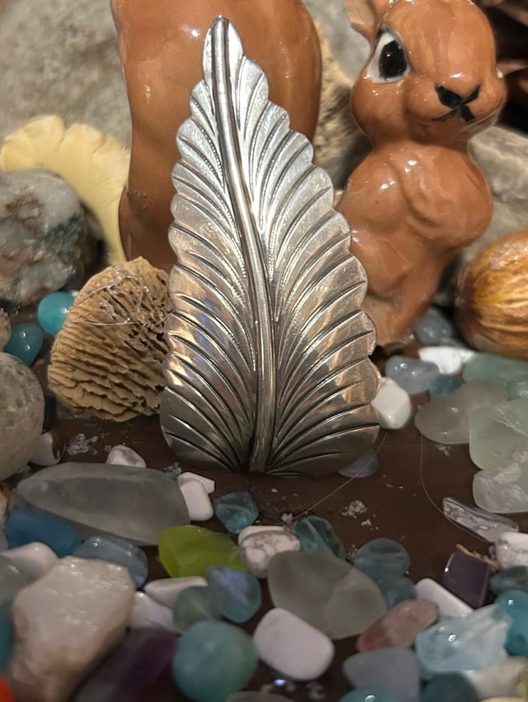 925 Sterling Vintage Fabulous Signed Brooch/pendant
