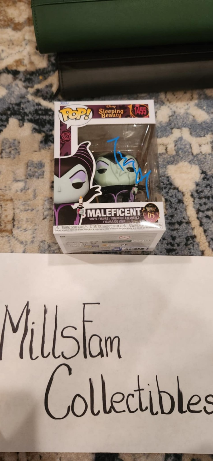 Angelina Jolie Autographed Funko Pop