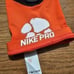Nike Clemson Tigers PE Pro Hyperstrong Football Sleeve Elbow Protector Orange XL