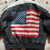 vintage USA leather jacket