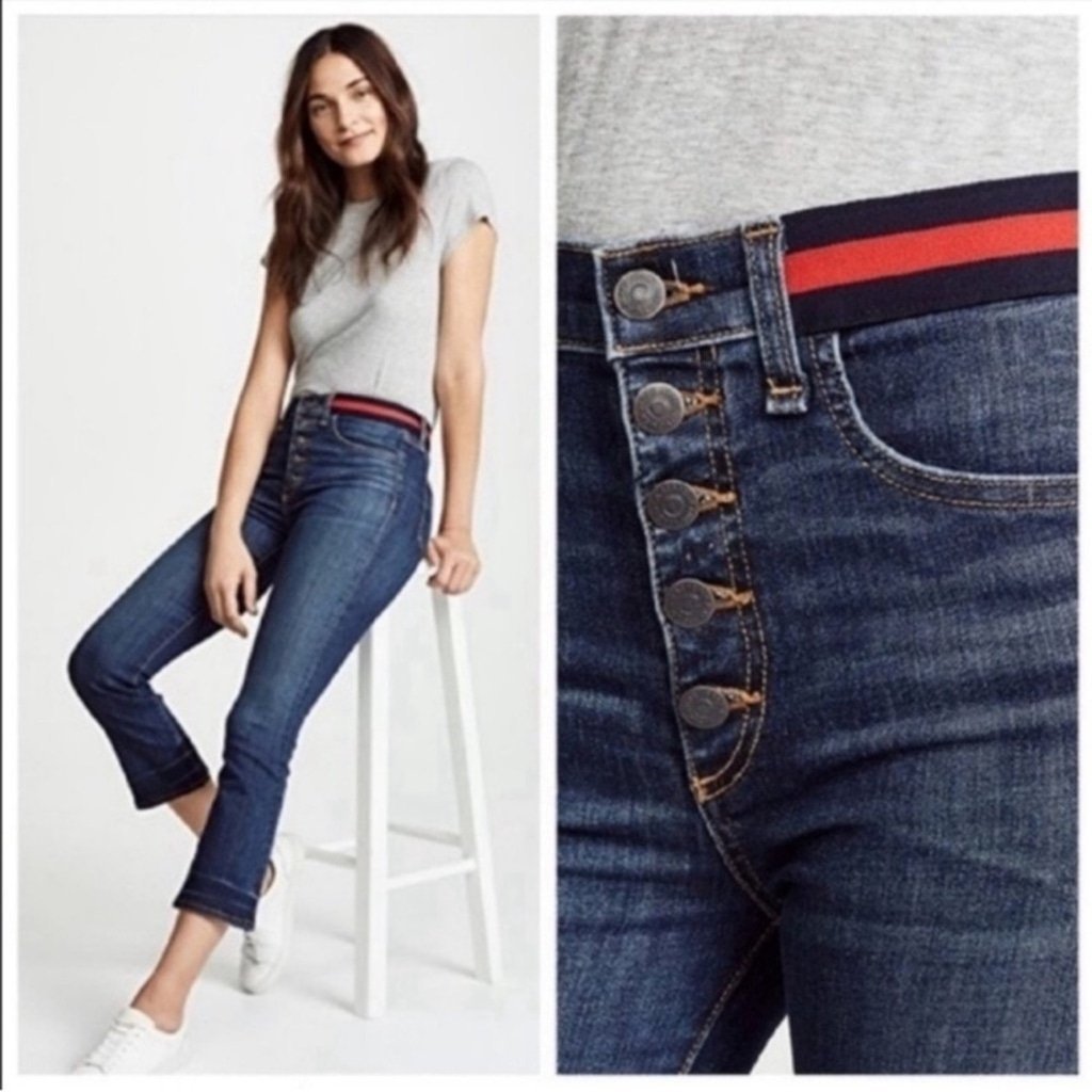 Veronica Beard Carolyn 10” Baby Boot Jeans Style J1690211 Size 26