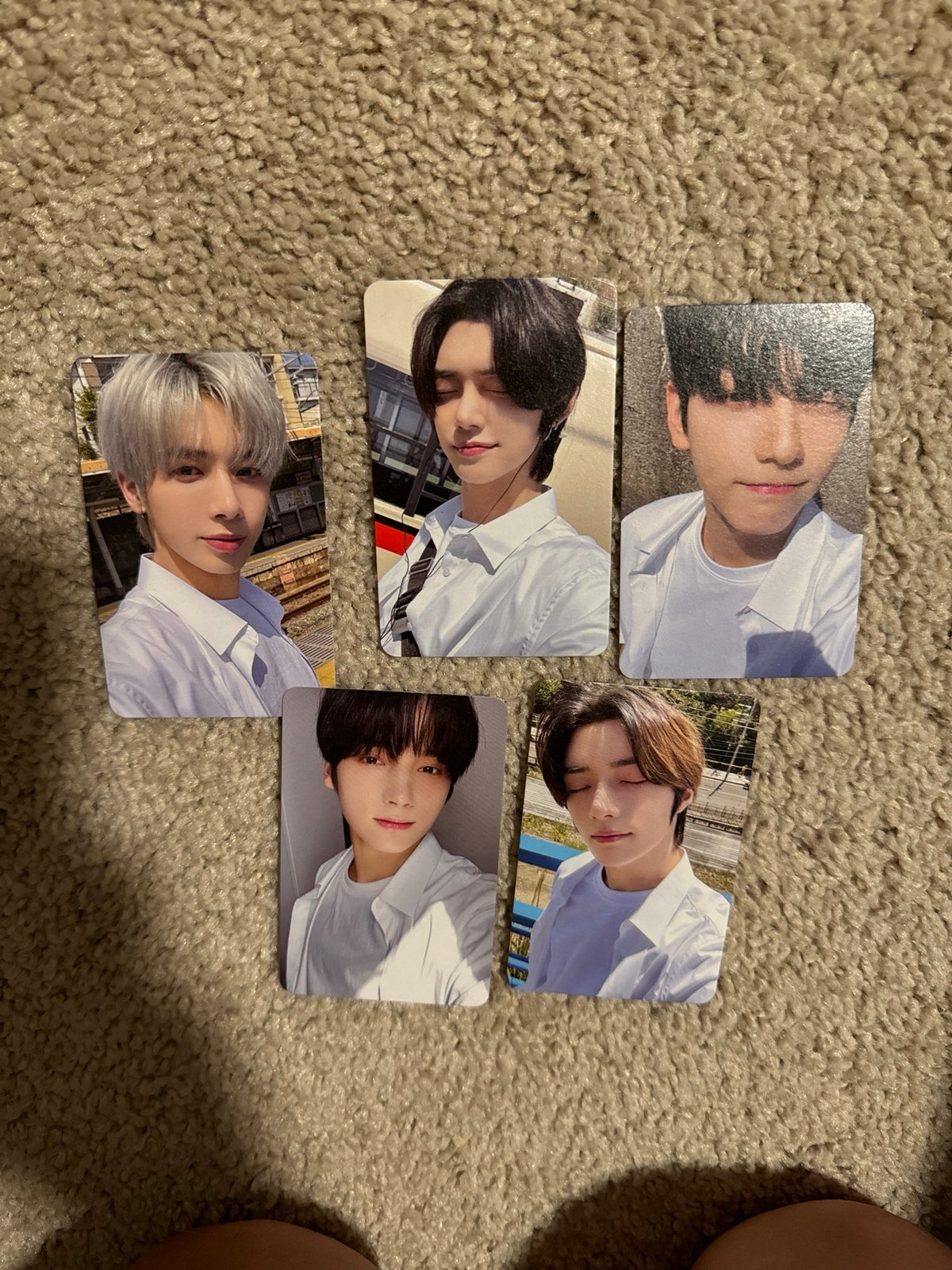 TXT photo card set