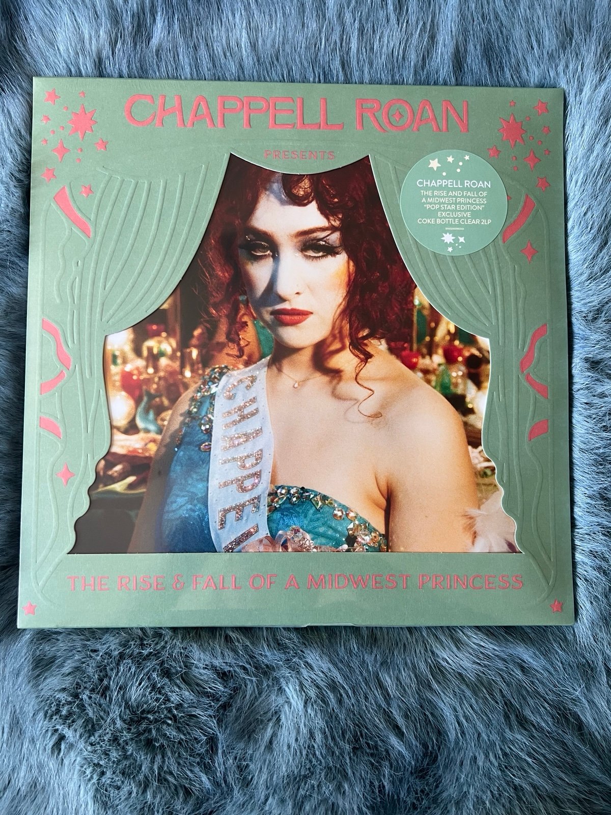 Chappell Roan The Rise and Fall of a Midwest Princess Coke Bottle Clear Vinyl