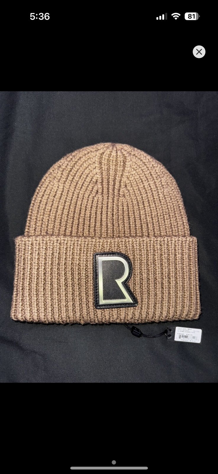 UNISEX MERINO WOOL HERITAGE KNIT HAT