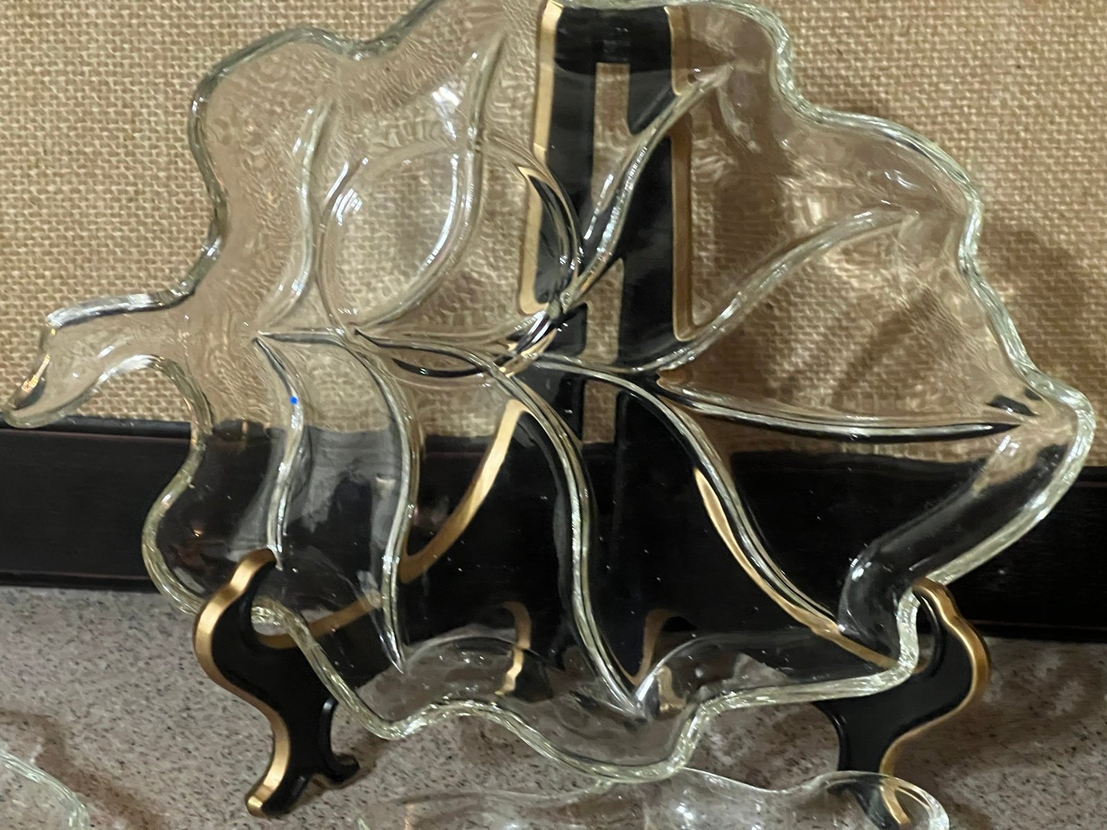 Vintage Hazel Atlas Snack Plates-Set of 4